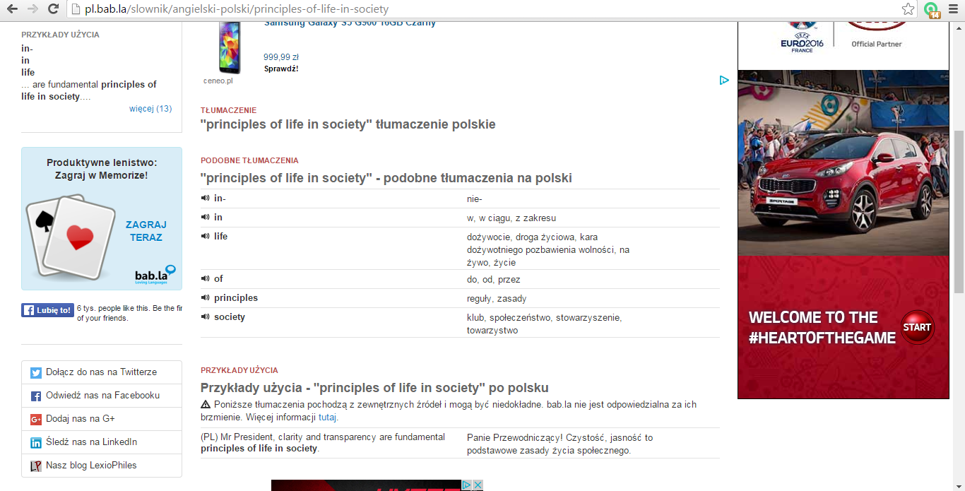 bab.la słownik wielojęzyczny