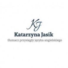 Katarzyna Jasik - tłumacz przysięgły języka angielskiego