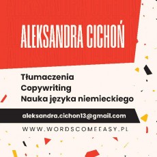 Aleksandra Cichoń Usługi Językowe