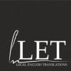 LET Legal English Translations