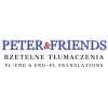 PETER & FRIENDS EDUCATIONAL AND ADVERTISING SERVICES - PIOTR SMĘTEK
