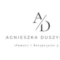 AGNIESZKA DUSZYŃSKA - USŁUGI JĘZYKOWE JĘZYK ANGIELSKI
